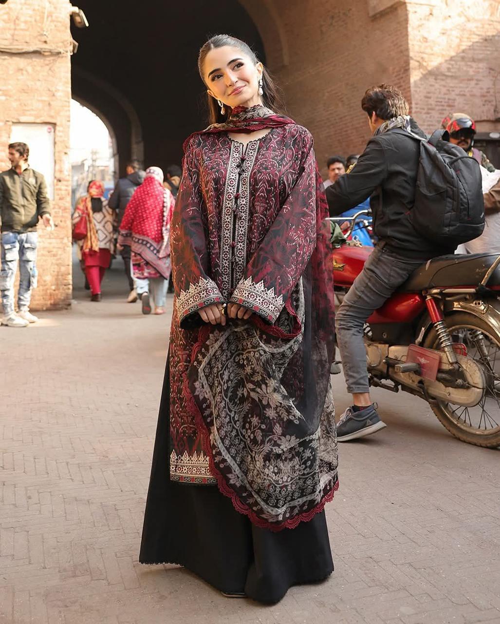 ডিজিটাল প্রিন্ট থ্রি পিস