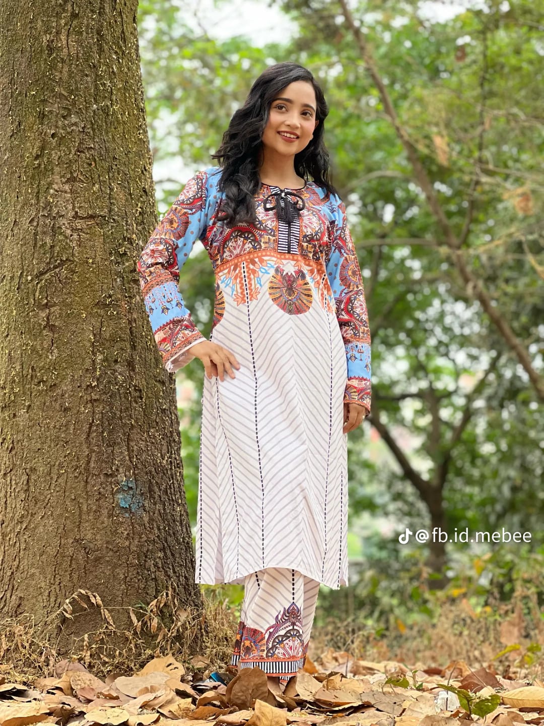 ডিজিটাল প্রিন্ট থ্রি পিস