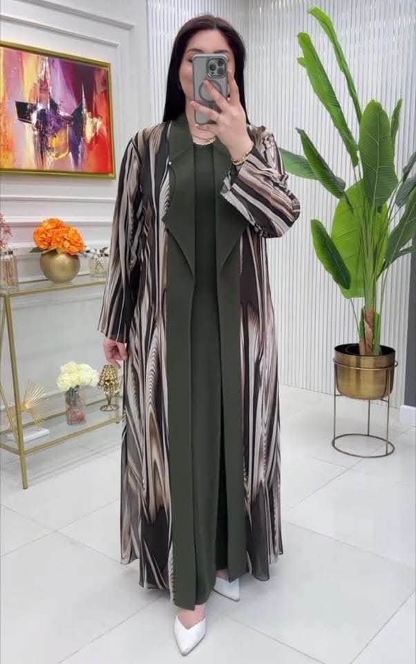 ডিজিটাল প্রিন্ট কটি বোরকা